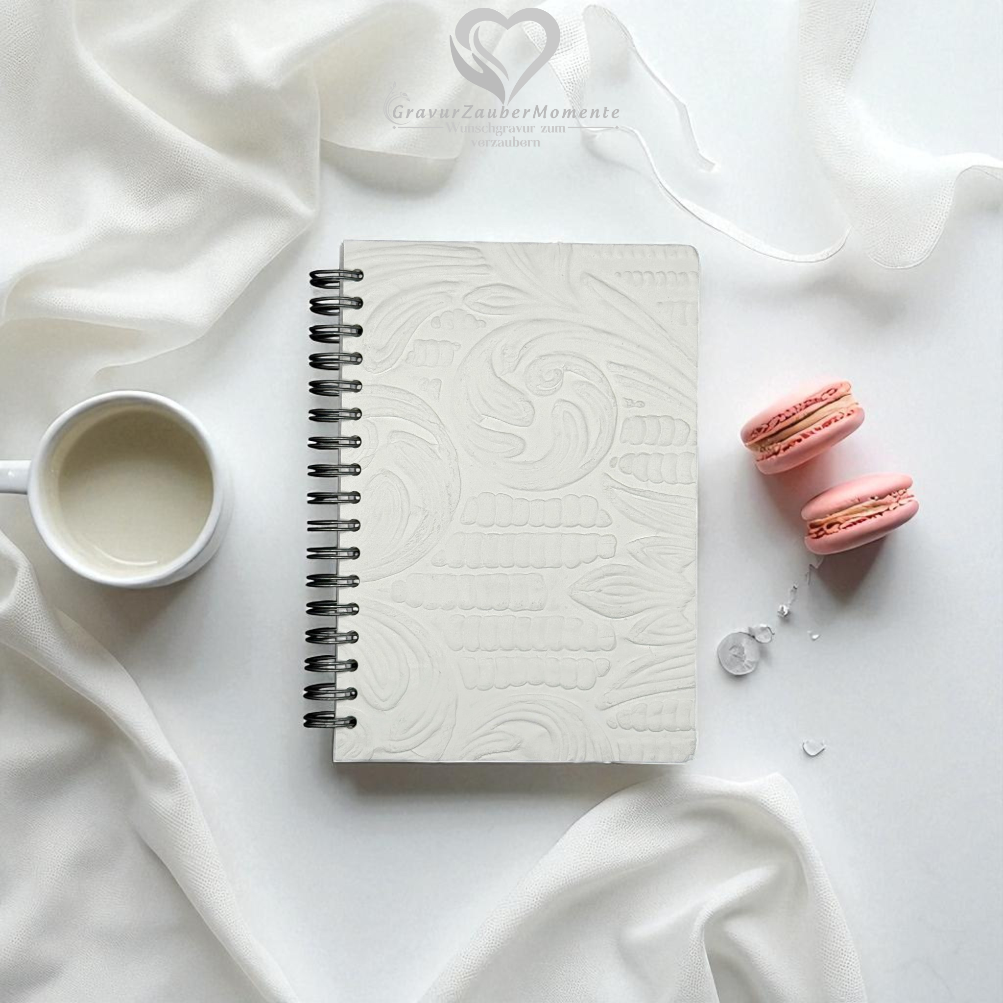 Notizbuch A6 ART - individuelle Gravur mit Wunschtext & Name