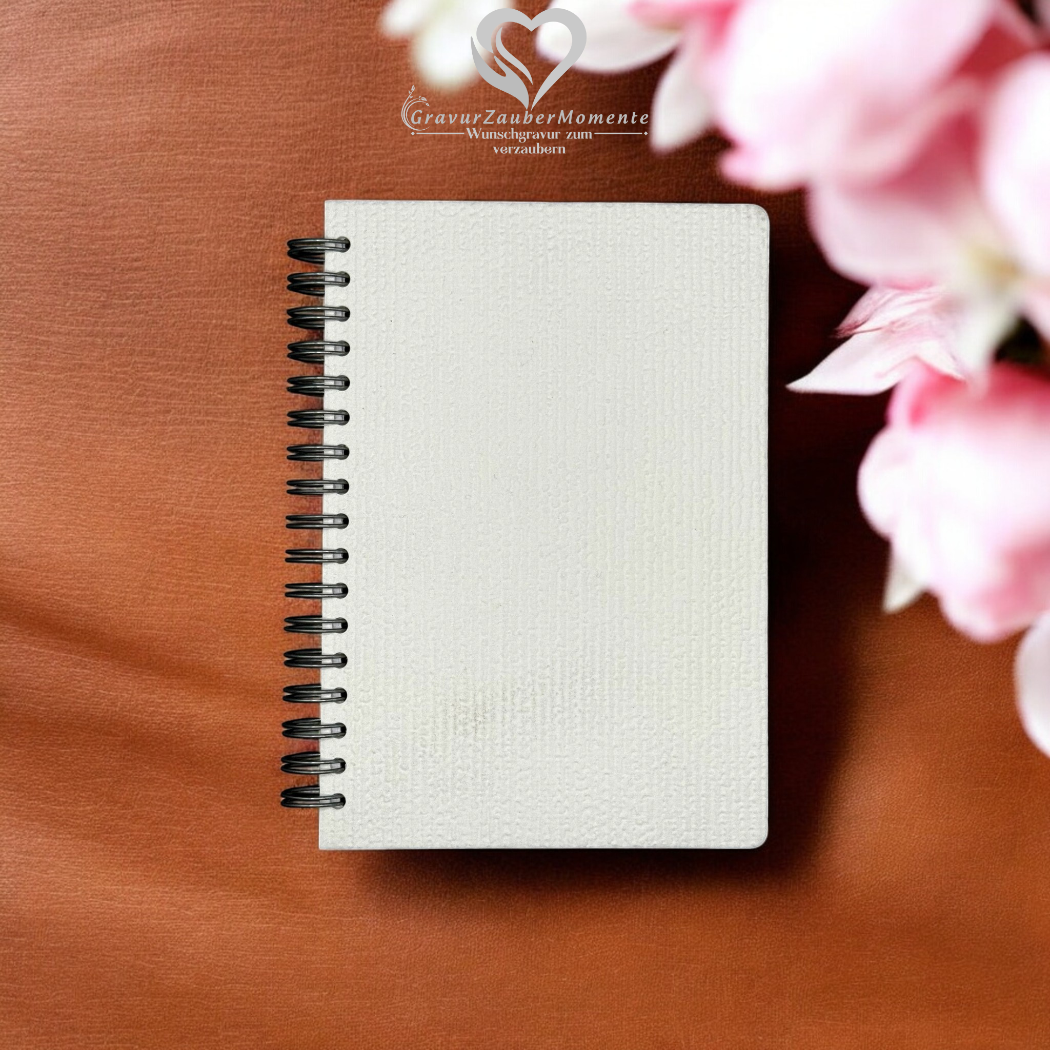 Notizbuch A6 LEADER - individuelle Gravur mit Wunschtext & Name